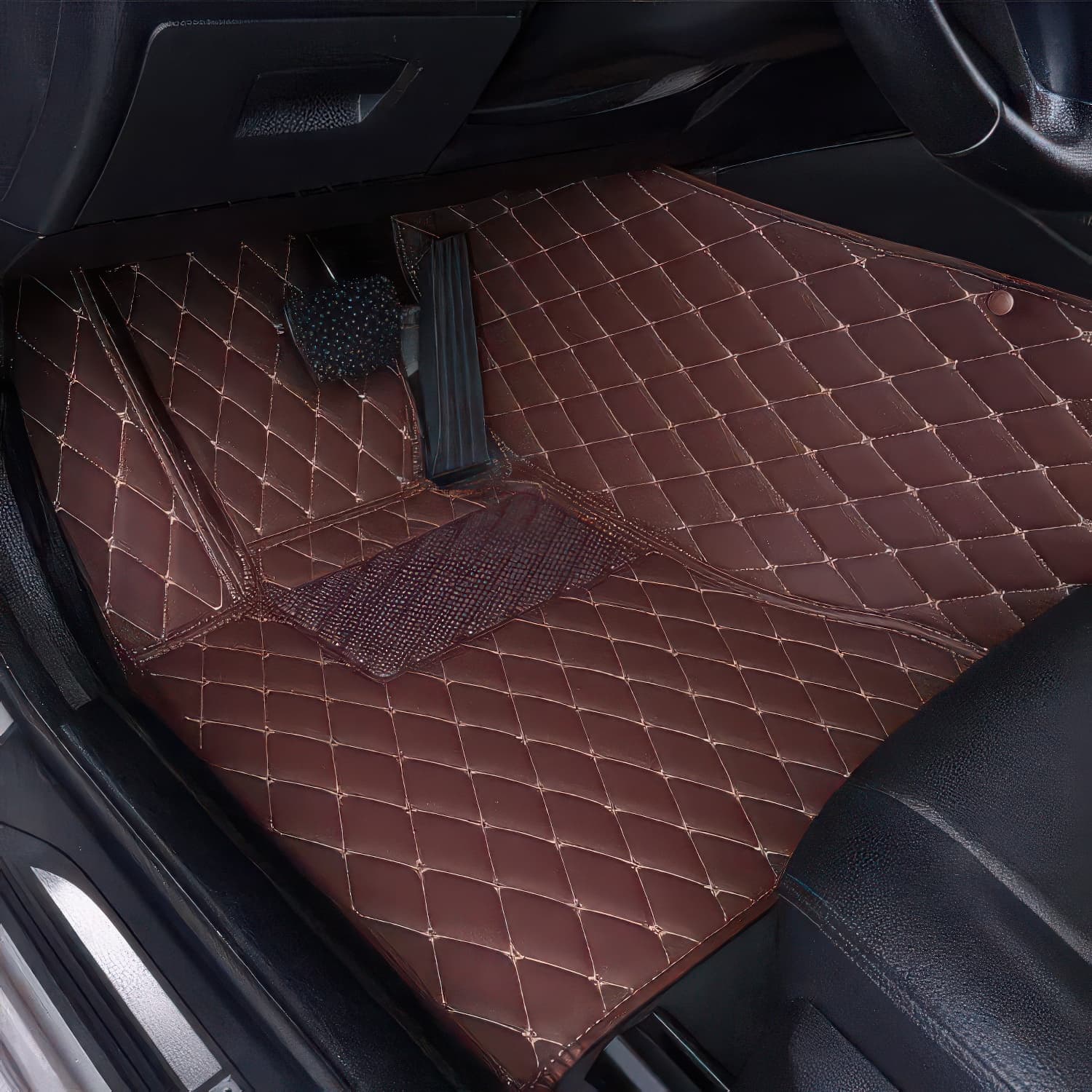 Dark Brown Custom Car Mats