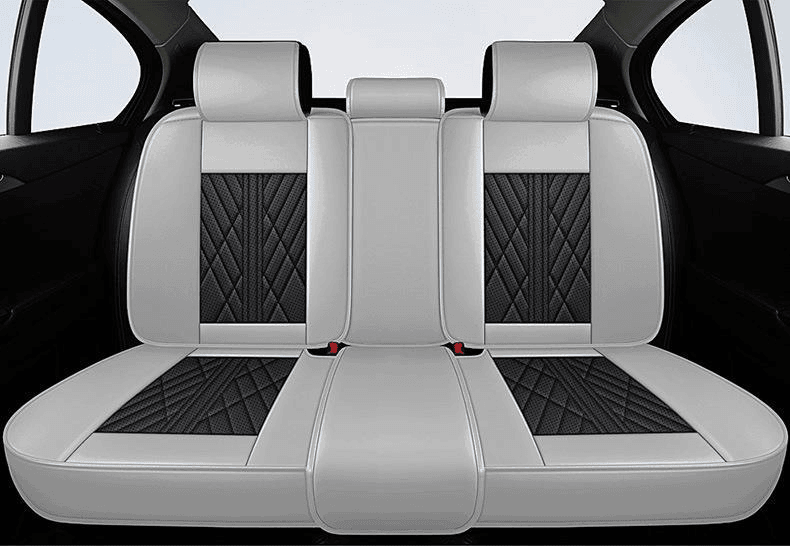 Gray & Black Ultra Car Seat Covers - Ultra Car Mats