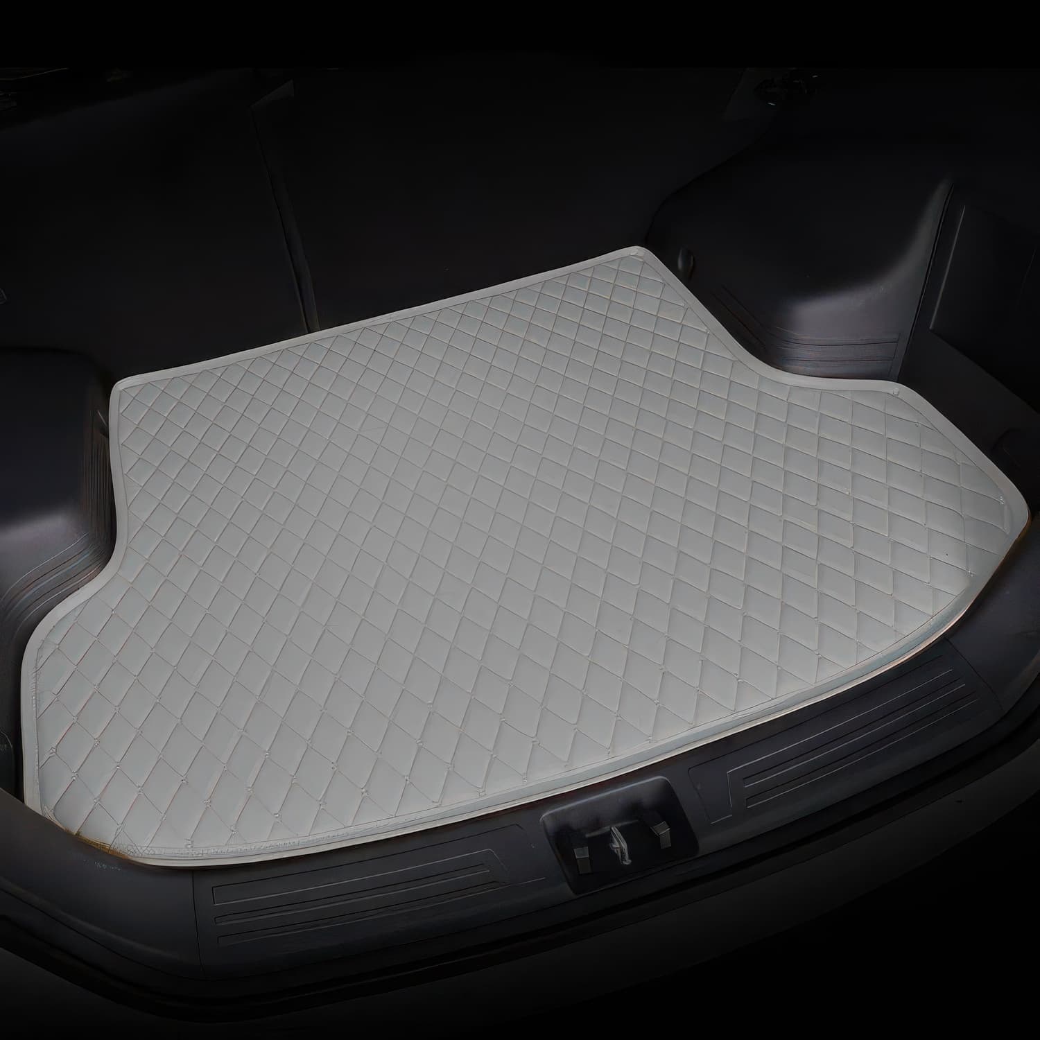 Alfombrillas para maletero de coche personalizadas grises