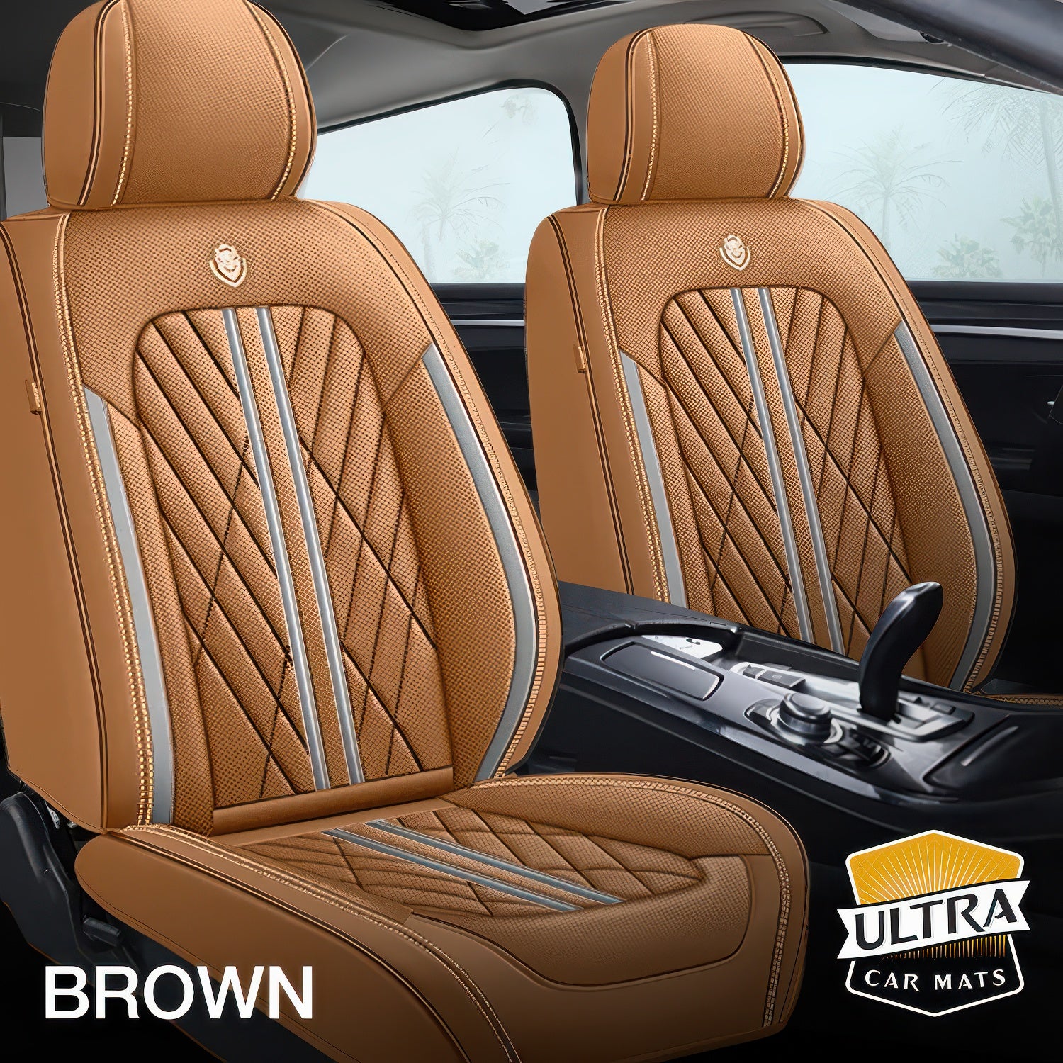 Brown Car Seat Covers