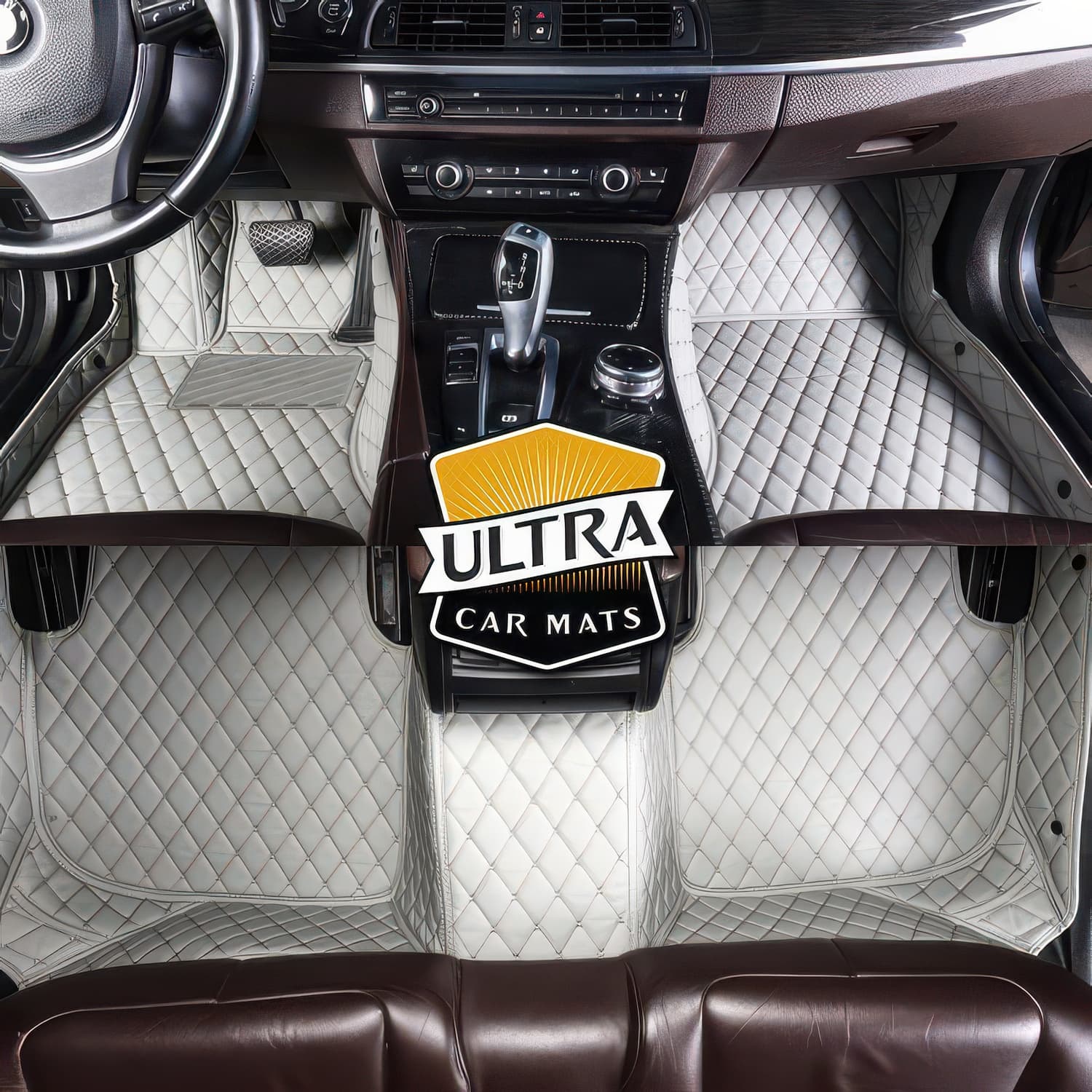 Gray Custom Car Floor Mats