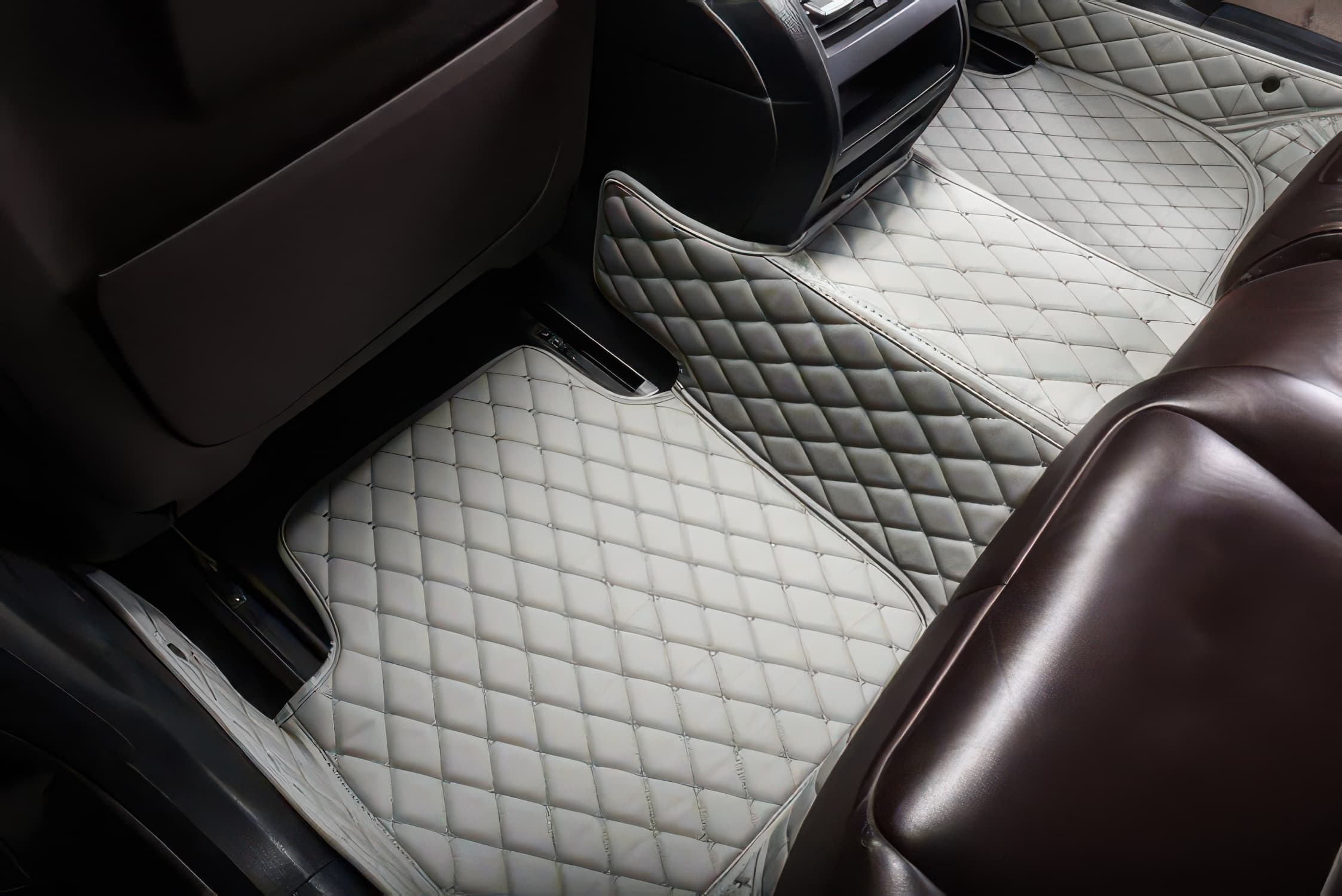 Gray Rear Car Mats