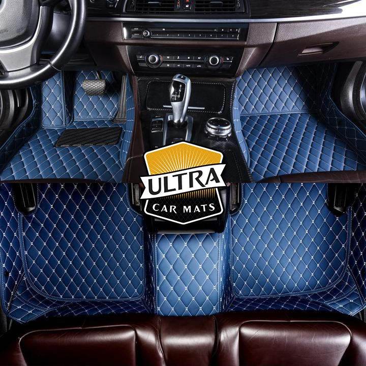 Blue Custom Car Floor Mats