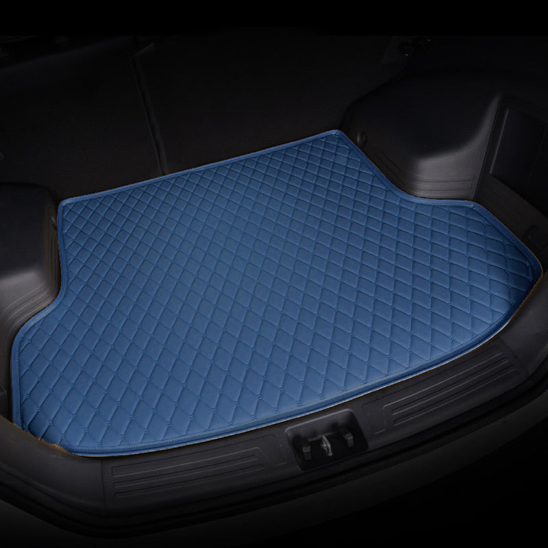 Alfombrillas para maletero de coche personalizadas en color azul